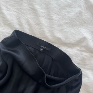 Black Quince Silk skirt